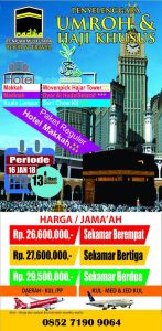 Paket Umroh Nadwatour Reguler Januari 2018