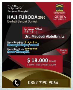 Haji Furoda 2020 - Nadwa Travel