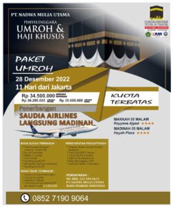 Umroh Desember 2022 - Nadwa Travel